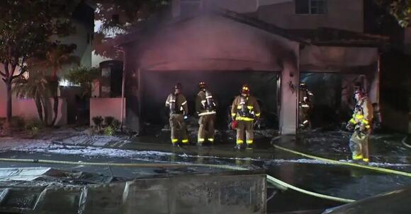 House Damaged by Fire in Carmel Valley - NewsBreak