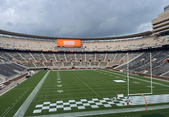 Tennessee Shows Off Savannah Bananas Field Transformation at Neyland ...