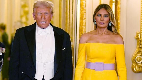 Melania Trump's Yellow Gown at Royal State Banquet Highlights Her Bold Fashion Choices - NewsBreak