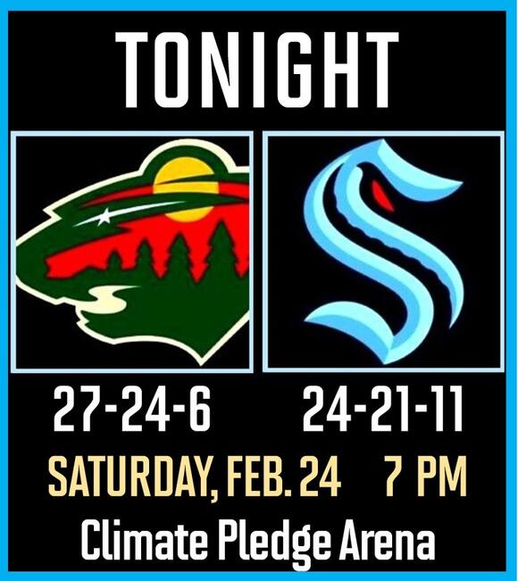 Kraken Break Out Winter Classic Unis For Wild Card Matchup With Wild