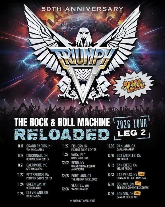 Triumph Just Extended Their Massive Tour Again – Here's Where to See ...