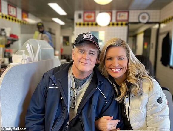Fox News royalty Sean Hannity and Ainsley Earhardt celebrate Christmas with  engagement at their home church - NewsBreak