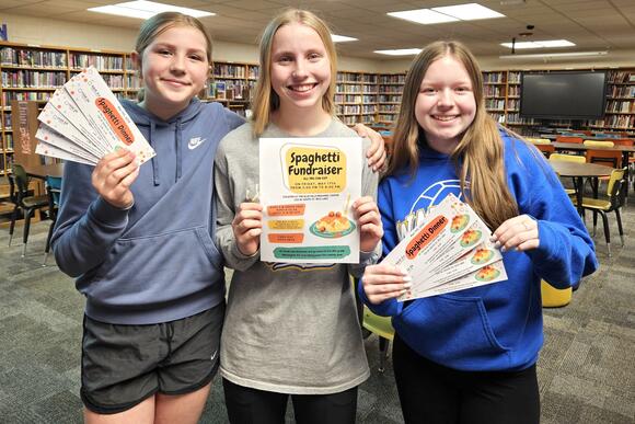 Rice Lake Middle School 8th-graders' Spaghetti Dinner to raise funds ...