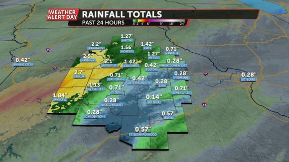 WEATHER ALERT DAY: Isolated storms exiting, next round of severe ...