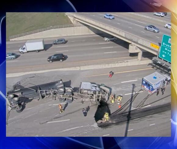 All lanes of the Broken Arrow Expressway are now open following an ...