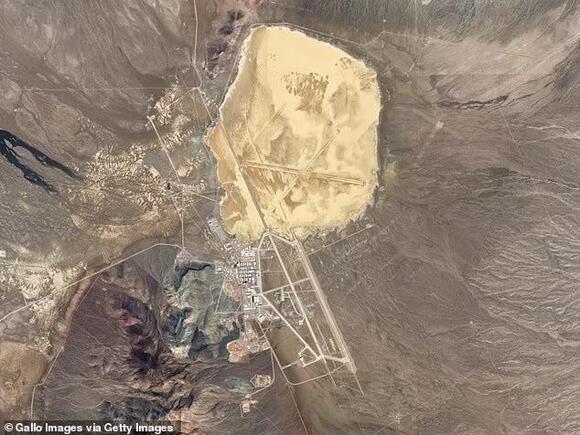 Mysterious triangular tower at Area 51 is discovered on Google Maps ...