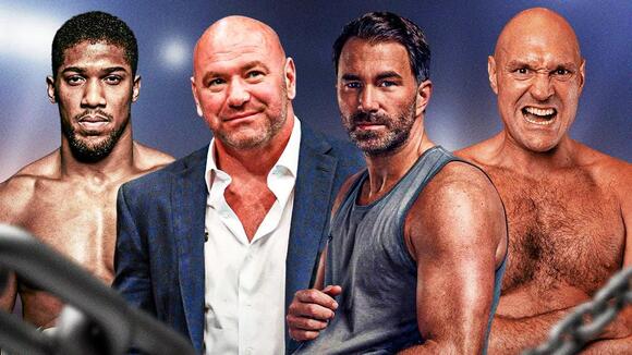Dana White & UFC producing Anthony Joshua vs. Tyson Fury claims once again dismissed