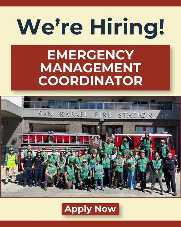 San Rafael hiring Emergency Management Coordinator - NewsBreak