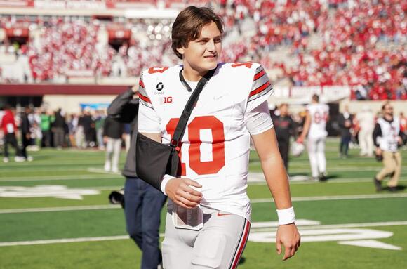 ‘Very Tough News, ' ‘A Major Setback’ -- CFB World Reacts as Ohio State QB Julian Sayin Is Ruled Out Indefinitely