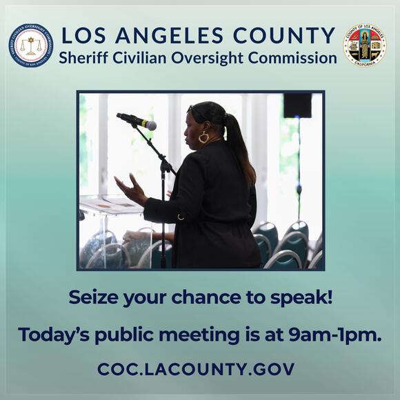 LA County Civilian Oversight Commission meeting starting - NewsBreak