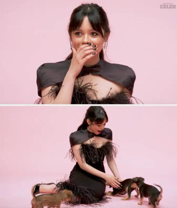 Jenna Ortega On Filming "Beetlejuice Beetlejuice," Meeting Michael