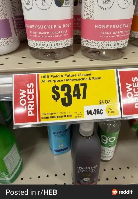 Texas shopper calls out HEB for deceptive 'Low Price' tags hiding ...