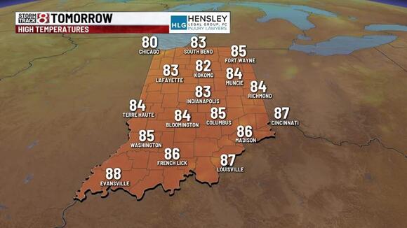 Friday rain chance leads way to tolerable conditions this weekend