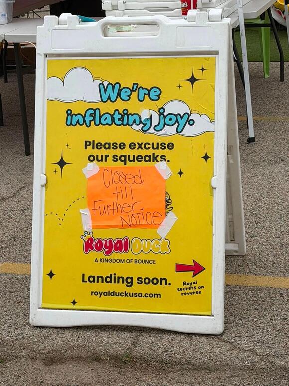 That Huge Bounce House Everyone in Rockford Is Talking About Is Finally ...