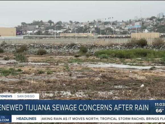 South Bay Residents concerned about sewage-contaminated floodwaters ...