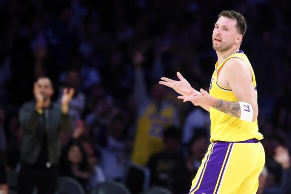 Luka Doncic scores 38 and the Lakers hold off the Clippers 125-122 to ...