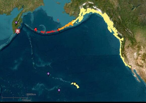Tsunami warning west coast united states