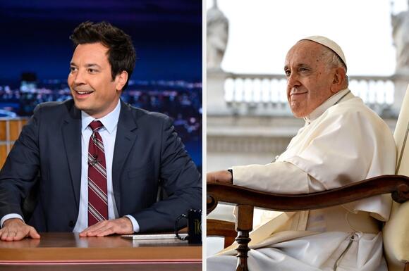Jimmy Fallon's Tribute To The Pope Is Pretty Divisive - NewsBreak