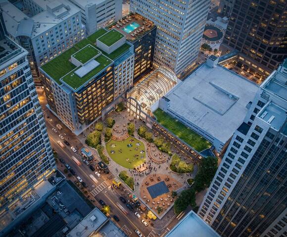 Former Wells Fargo tower readies for redevelopment after historic ...