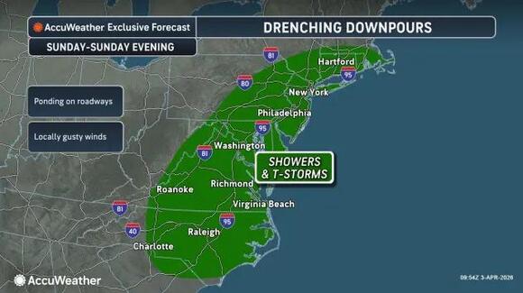 Severe storms to rumble through Easter weekend, bringing risk of ...