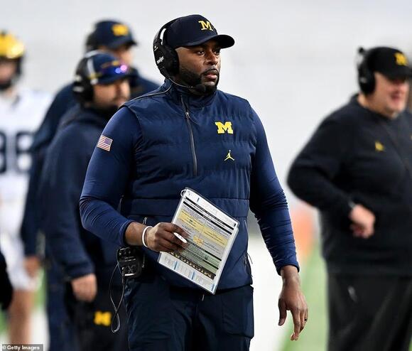 Fired Michigan football coach arrested after night of chaos - NewsBreak