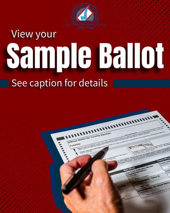 Lake County sample ballots now available online - NewsBreak