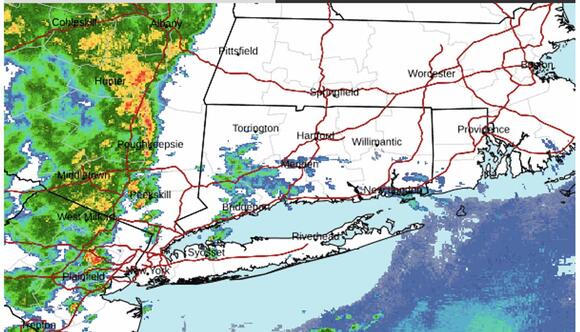 Line Of Storms, Some Severe, Now Moving Through From West To East: Here ...