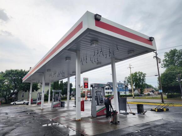 Binghamton Store Fire Suppression System Causes Chaos at Gas Pumps ...