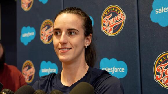 Indiana Star Caitlin Clark Drops Ecstatic 5-Word Reaction as Pacers Stun  Thunder in Game 1 of NBA Finals - NewsBreak