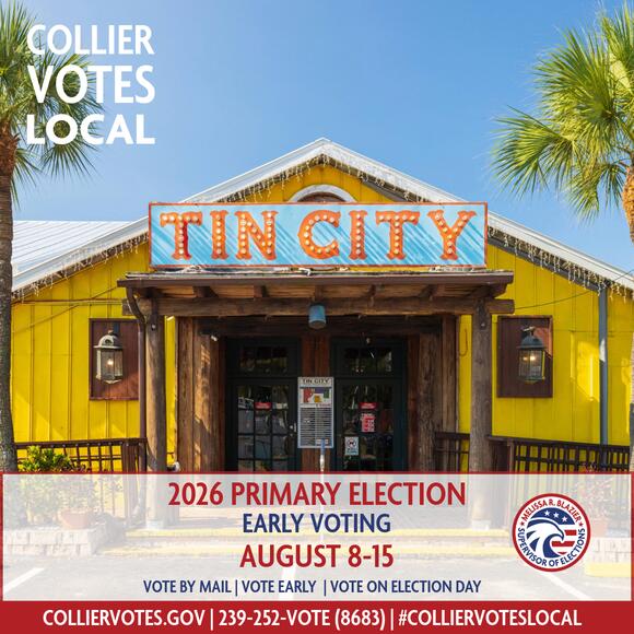 📅 Early voting for 2026 Primary now open in Collier County - NewsBreak