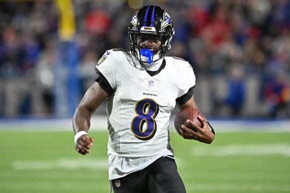Lamar Jackson Shoves Bills Fan in Heated Exchange After Ravens' Dominance in  Buffalo - NewsBreak