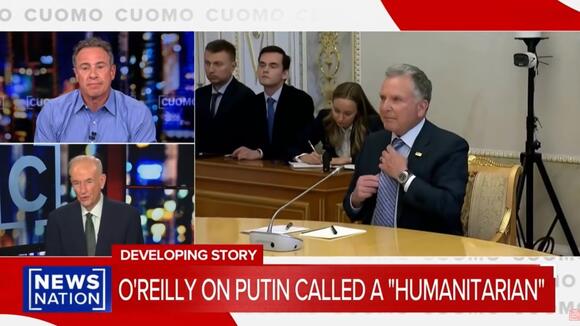‘Human Scum! ' Chris Cuomo Clashes With Bill O'Reilly Over Trump Admin Placating Putin