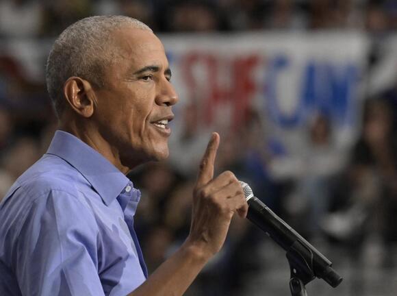 Barack Obama finally bites back at Donald Trump over the racist meme he ...