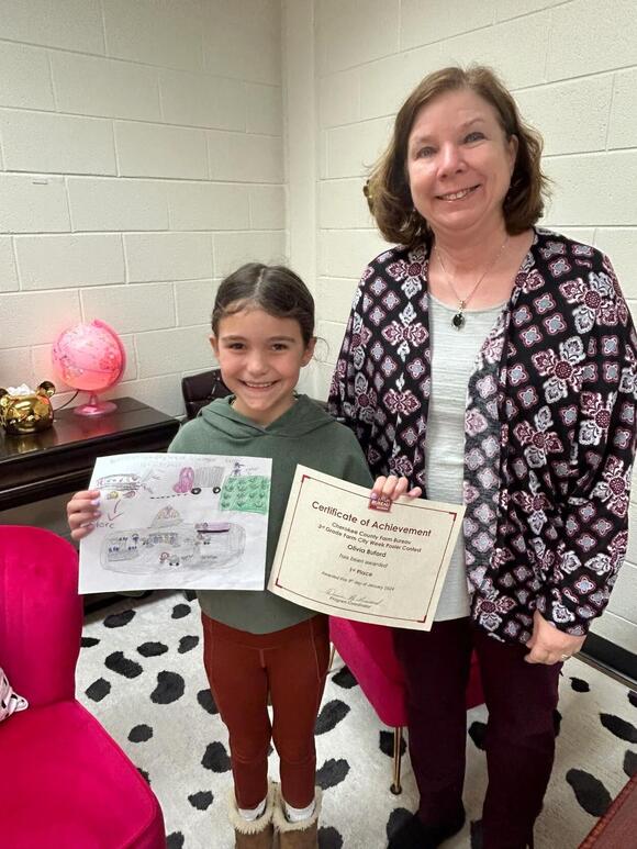 Cherokee Farm Bureau Announces 3rd Grade Poster Contest Winners