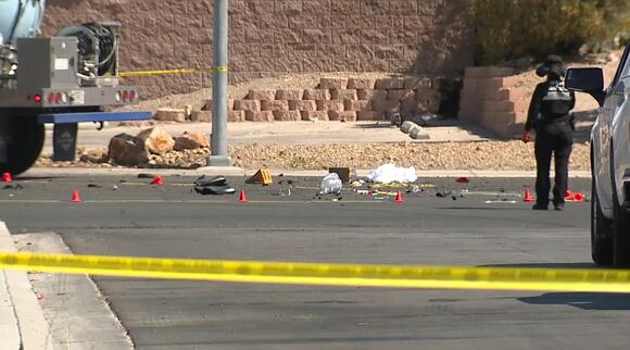 Motorcyclist dead after crash in east valley, LVMPD investigating ...