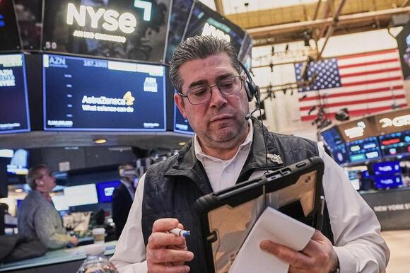 More swings for Big Tech pull Wall Street lower in early trading