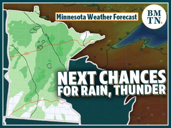 Cooler air sticks around until warmer temps, storm chances return this ...