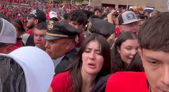 Frightening Footage Shows Packed-In Fans Suffocating Inside Overcrowded  College Football Stadium That Has a Serious Problem [VIDEO] - NewsBreak
