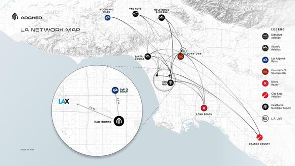 Olympic Air Taxi Strategy Takes Shape With Planned LA Vertiport - NewsBreak