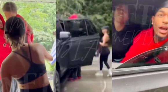 Things Get Ugly As Brittany Renner & Her Mom Engage In Heated Argument With  NBA Star PJ Washington & His Wife During Child Custody Exchange [VIDEO] -  NewsBreak
