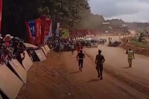 Seven dead and 21 injured after rally car plows into crowd in racing ...
