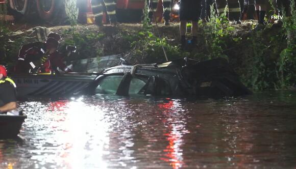SUV goes over barrier and into Hackensack River after crash in Bergen ...