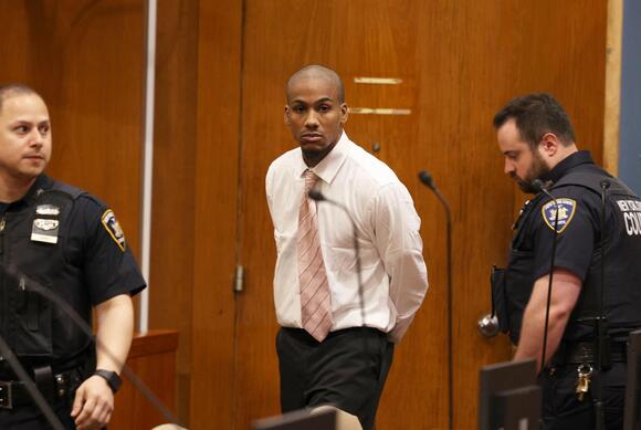 Widow of slain NYPD cop Jonathan Diller cries after career criminal Guy ...