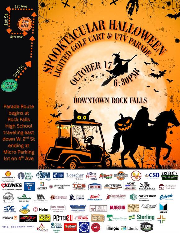 Halloween Lighted Golf Cart & UTV Parade Oct. 17 - NewsBreak
