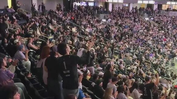 Valkyries attend watch party at Ballhalla for Game 4 against Atlanta Dream