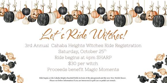 Birmingham Area Witches Rides – Fall 2025 - NewsBreak