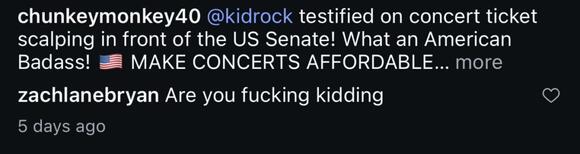 Kid Rock Calls Zach Bryan “Douchey” While Calling Out Lazy Journalist ...