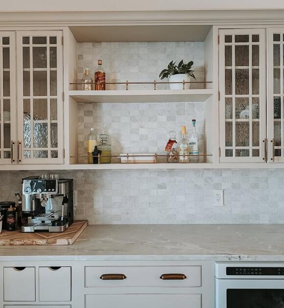 Designers Started Hiding Home Bars Inside Kitchen Cabinets - NewsBreak