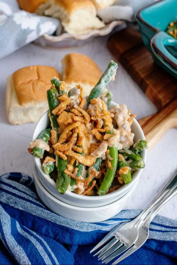 Fresh Green Beans Make This Creamy Casserole Taste SO Much Better ...