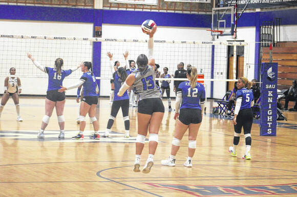 SAU volleyball swept by Fayetteville State